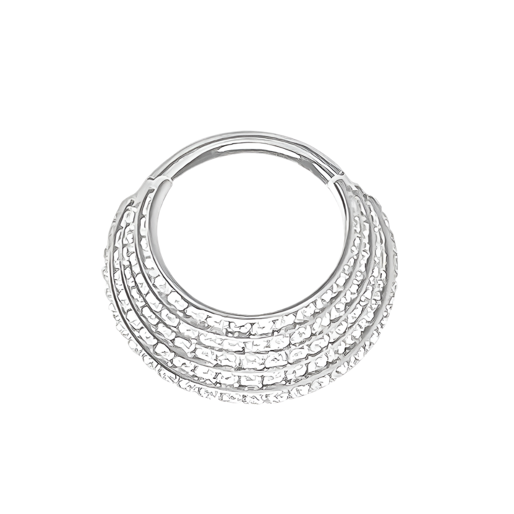 Titanium Five Stack CZ Clicker