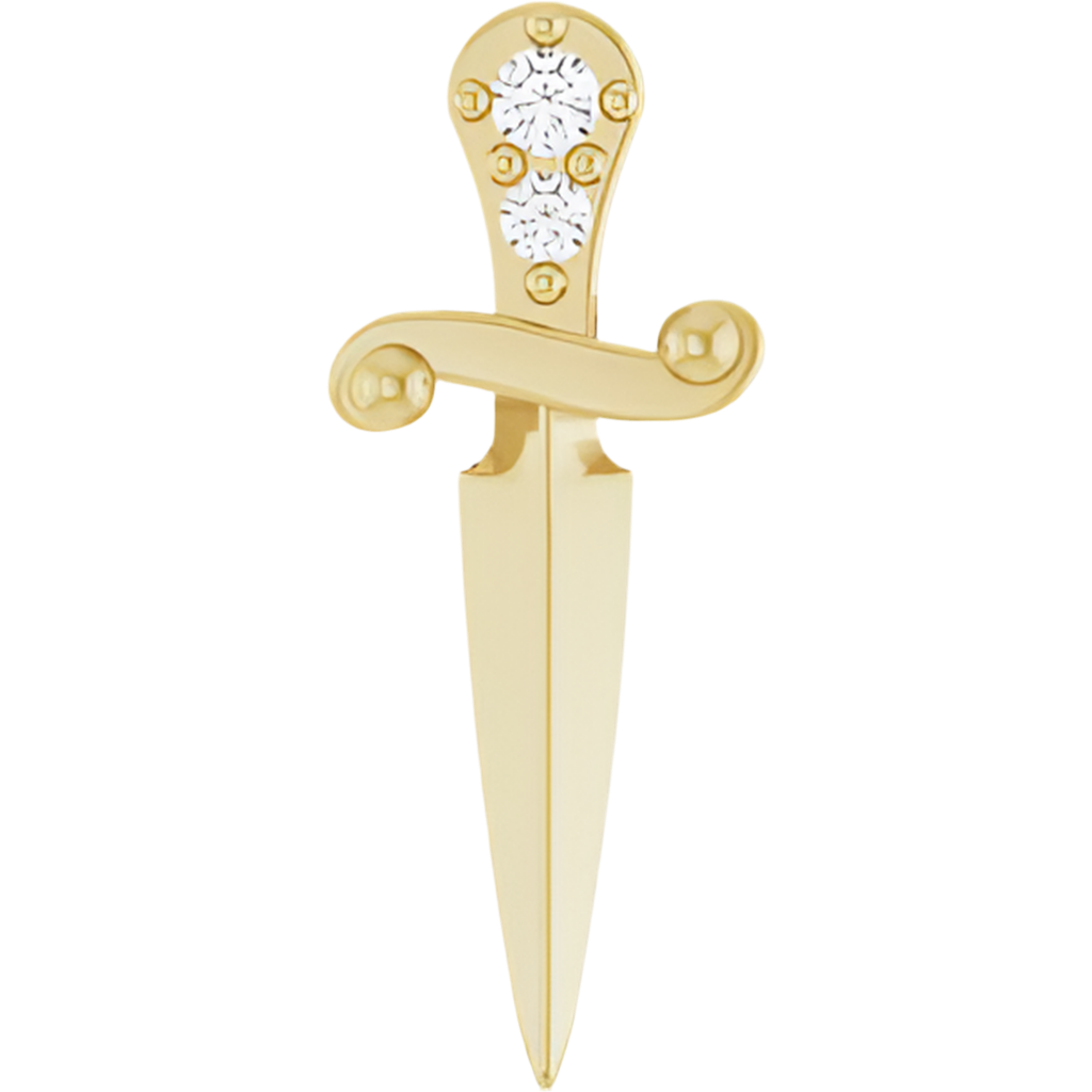 Sword with Genuine Diamonds